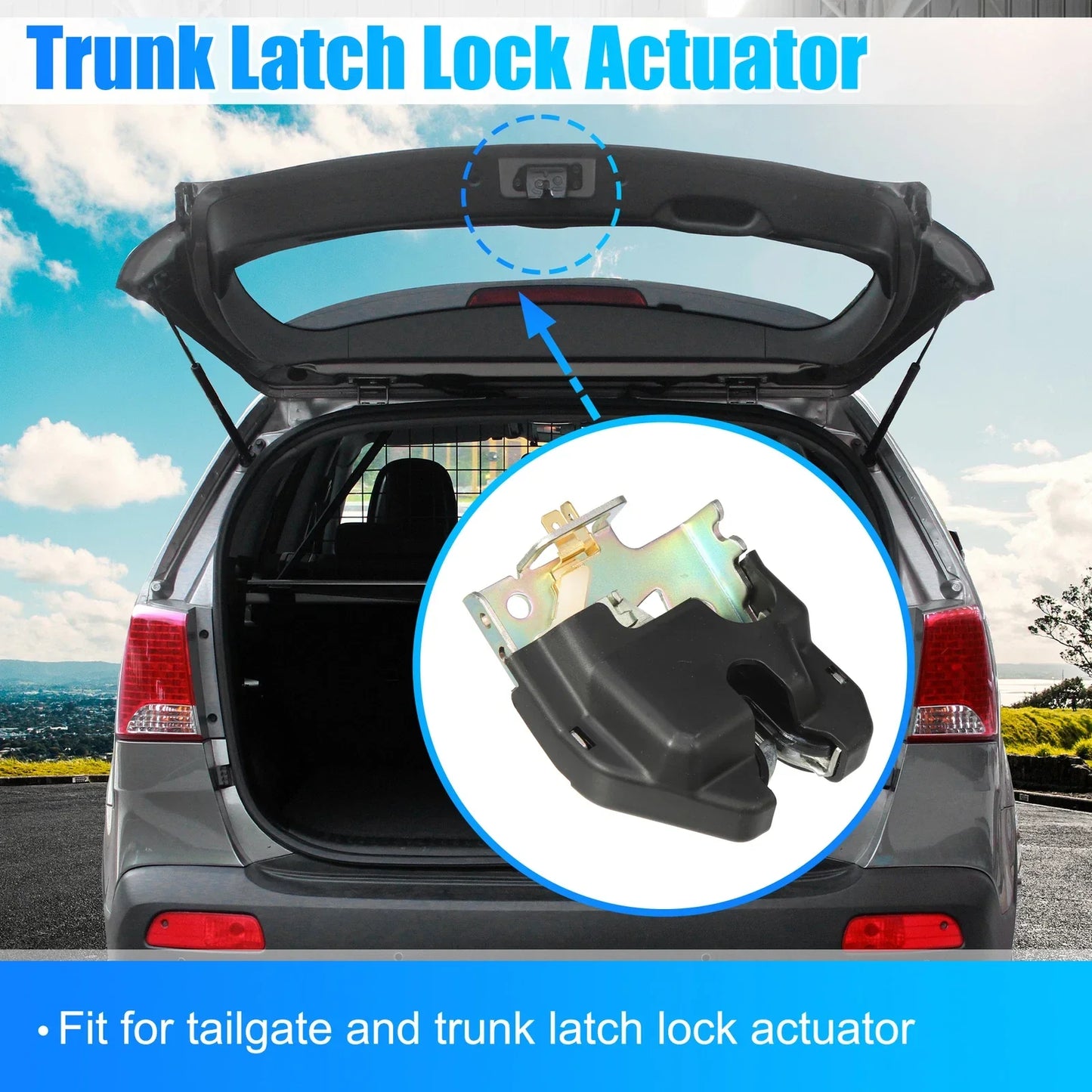 Car Rear Tailgate Latch Actuator for Honda Civic (2001-2005)