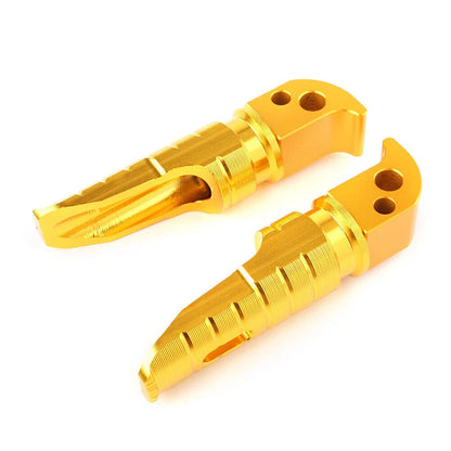 Gold Rear Foot Rests Pedals Footrest Pair for BMW S1000RR S1000R HP4 (2010-2018)