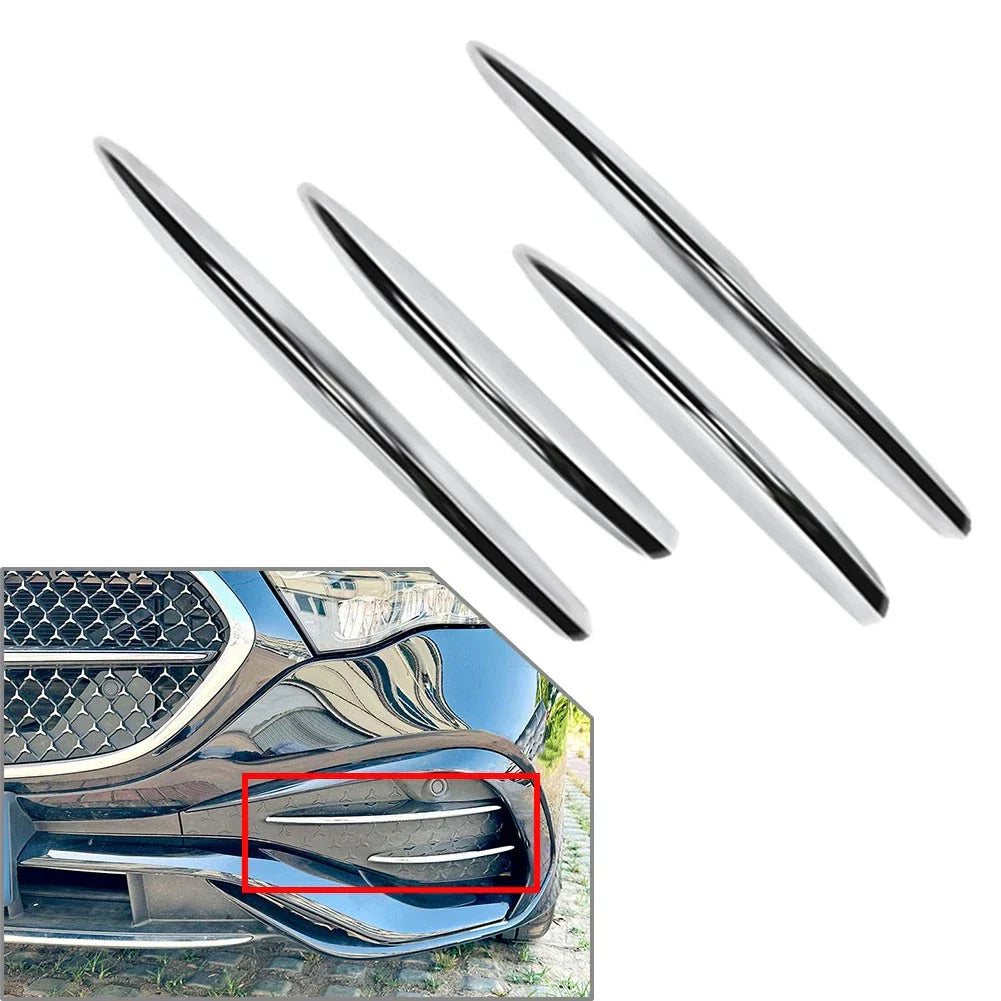 Fog Light Grille Trim for Mercedes Benz E Class W214 (2024-2025) 4Pcs