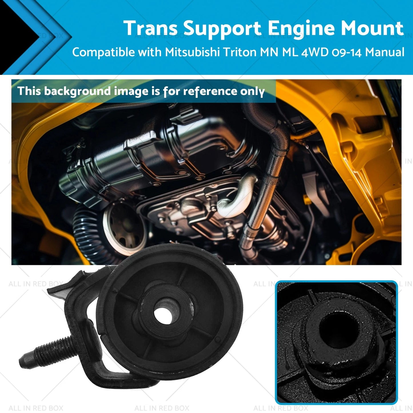 Engine Mount for Mitsubishi Triton MN ML 4WD Manual (2009-2014)