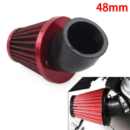48mm Air Intake Filter Cleaner Rubber Bend for Motor (No Year Specified)