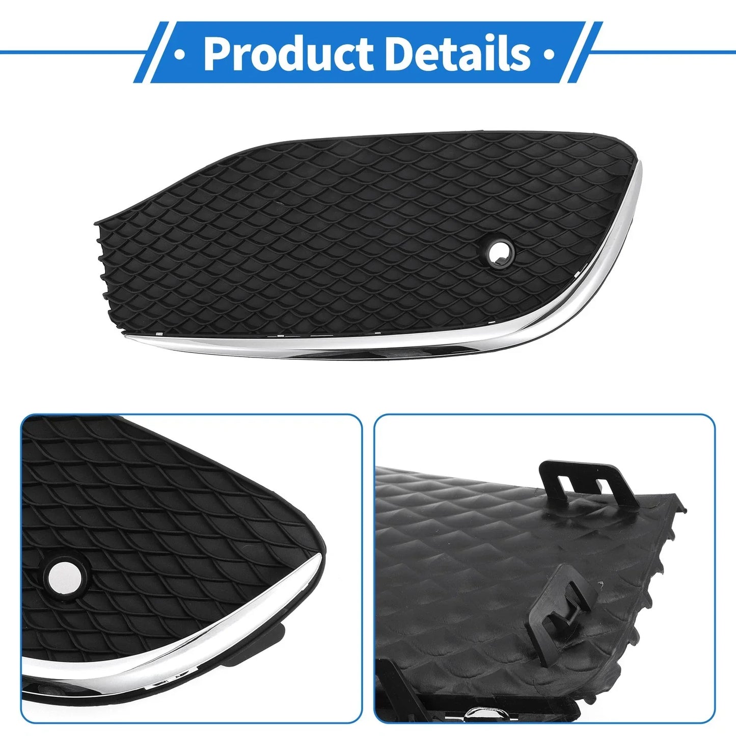 Front Right Fog Light Grill for Mercedes-Benz E-Class (2017-2023)