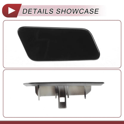 Front Right Washer Nozzle Cover for Lexus LX570 (2016-2021) - Black 1 x Cap