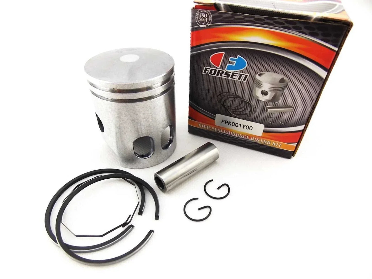 1mm O/S Piston Kit for YAMAHA DT80 (1981-1983) - 48mm Rings & Clips