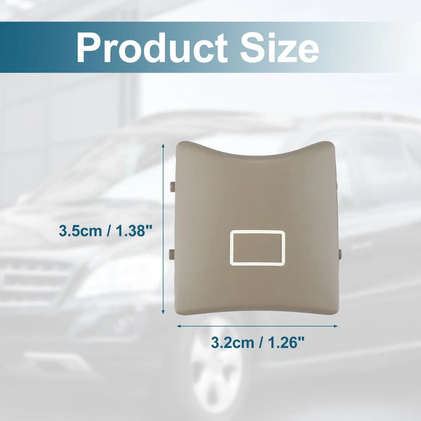 Sunroof Window Switch Button Cover for Mercedes-Benz ML500 ML350 (2006-2011)