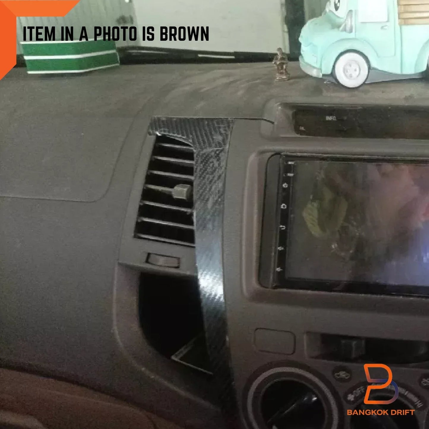 Black Left Center Air Vent Grille for Toyota Hilux Vigo (2005-2014)