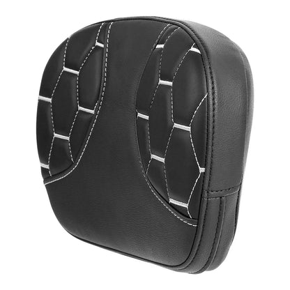 Sissy Bar Passenger Backrest Pad for Harley Touring Street Glide Softail (2009-2023)