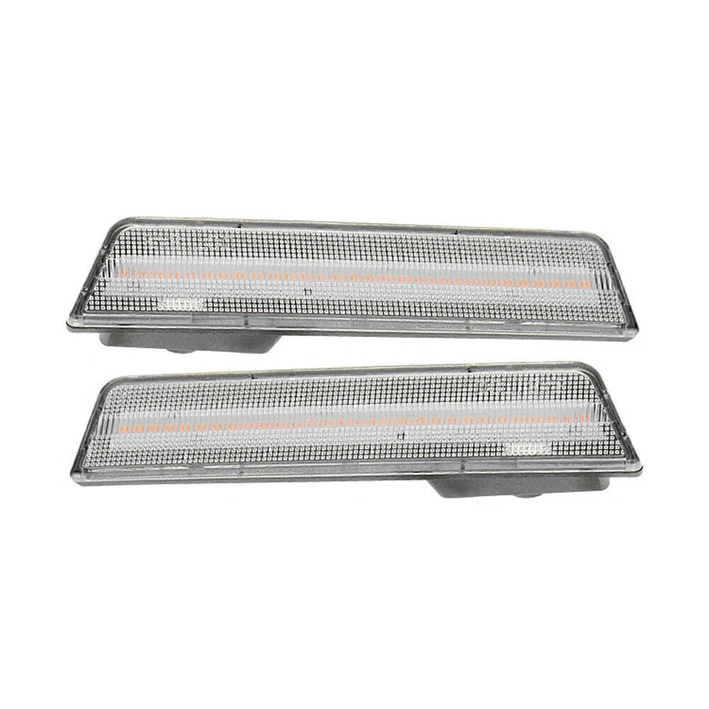 White LED Front Side Marker Lights for Dodge Challenger (2008-2014)