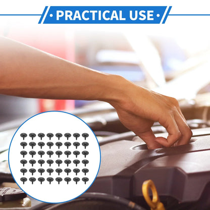 50 x Car Fender Liner Splash Shield Bumper Cover Screws for Mercedes-Benz A220