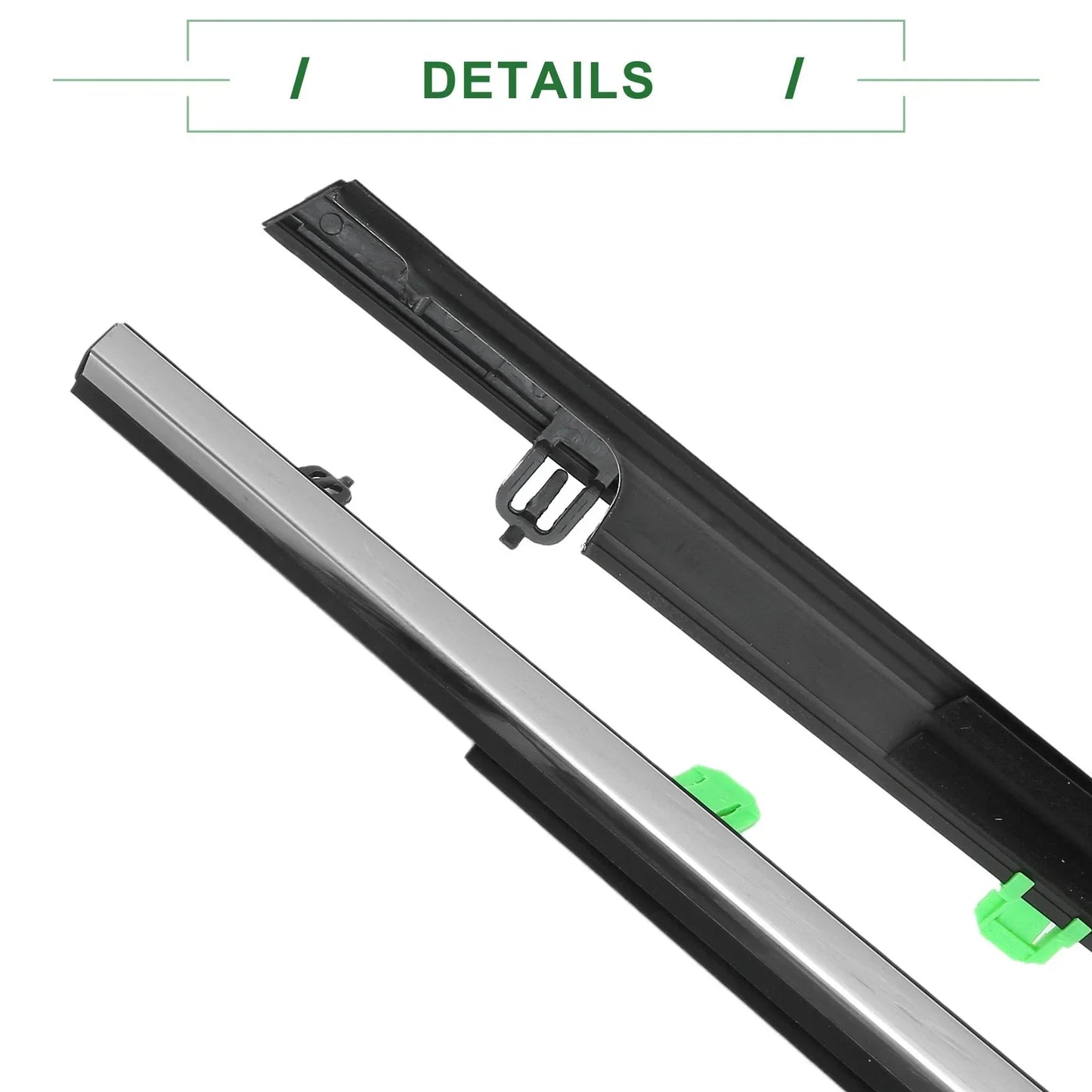 2 x Rear Weatherstrip Window Seals for Honda CR-V (2017-2023)