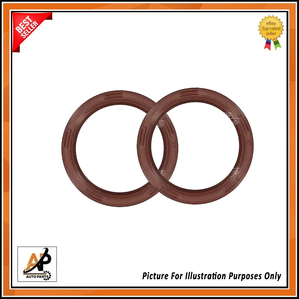 Camshaft Seals Pair Replacement for Ford Focus RS Mk1 Zetec (2002–2004)
