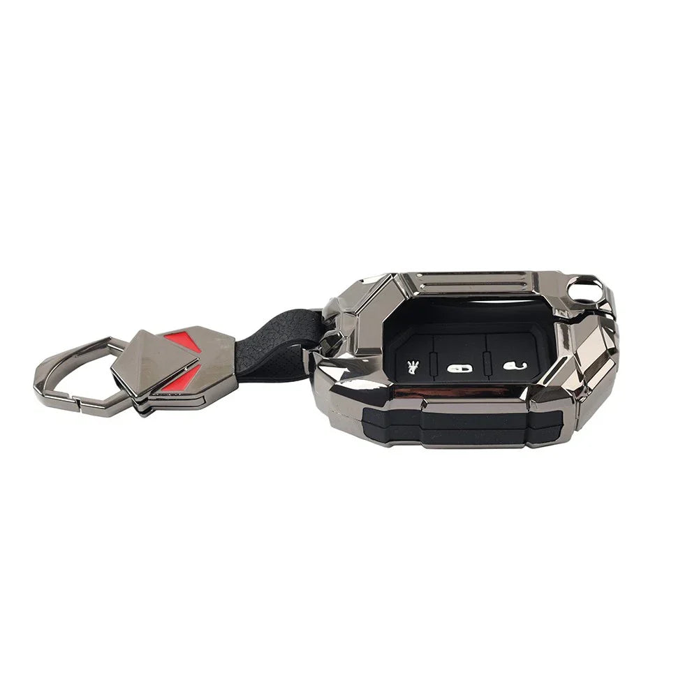 Keyless Remote Key Fob Cover for Jeep Wrangler, Gladiator (2018-2024)