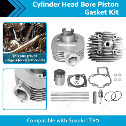 Piston Gasket Kit for 87-06 Suzuki Quadsport LT80