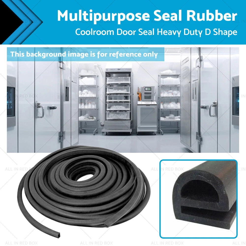 Heavy Duty 5m Rubber Door Gasket Seal for Fridge Coolroom