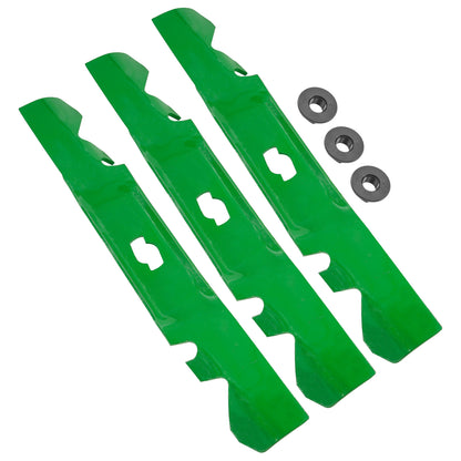 Deck Blade Replacement with Nut for Cub Cadet 50-Inch XT1-LT50 (2019–2024)