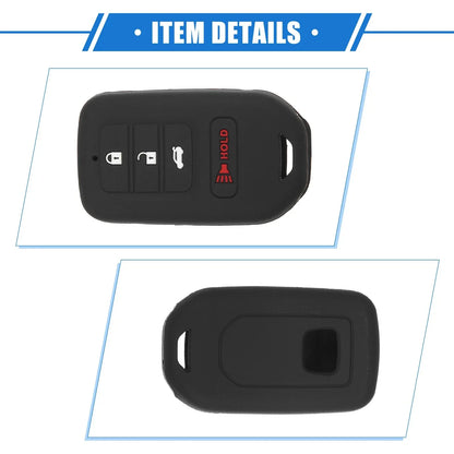 2 x Smart Remote Key Shell for Honda Accord (2019-2021) Black