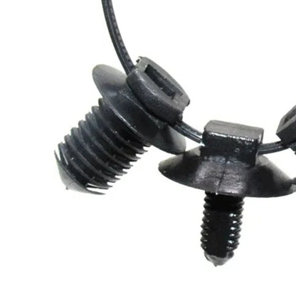 30Pcs Barbed Cable Tie Fastener Clips for Body Harness Circuit Oil Water Pipe
