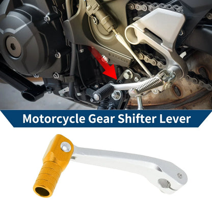 Motorcycle Gear Shifter Lever for Honda CRF150F (2003-2017) Silver Gold
