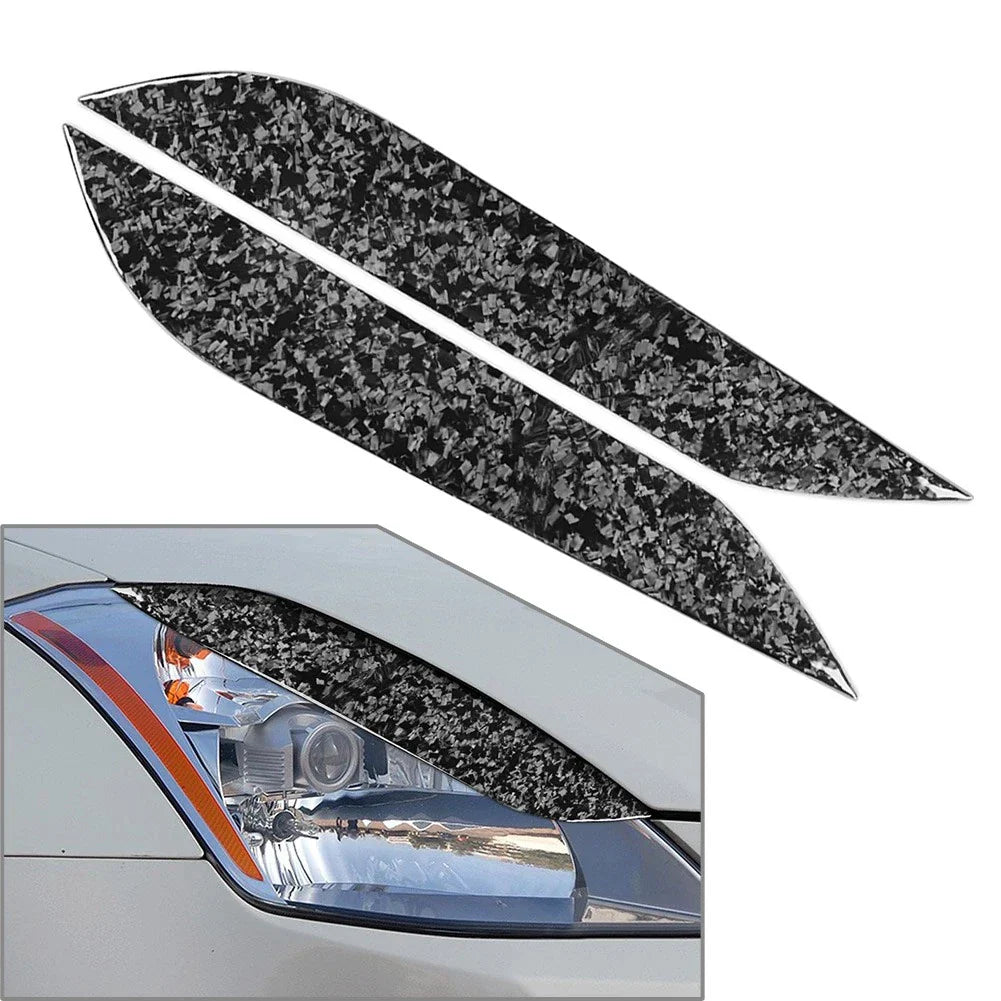 Headlight Eyebrow Eyelid Cover Trim for Nissan 350Z (2003-2009)