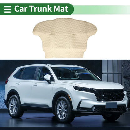 Cargo Liner Trunk Mat for Honda CR-V 2007-2011 3D Diamond Pattern Beige