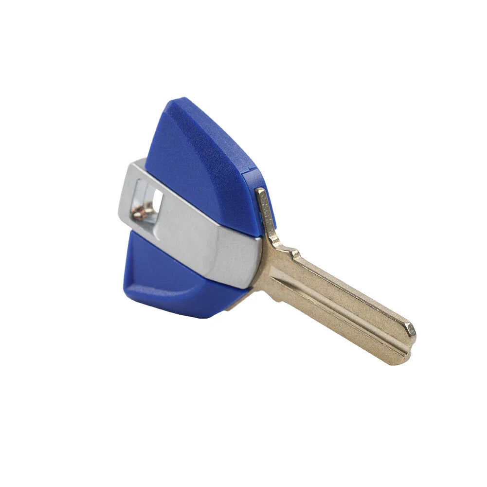 Blue Uncut Blade Key Replacement for BMW K1300R K1300S S1000RR K1200GT (2008-2016)