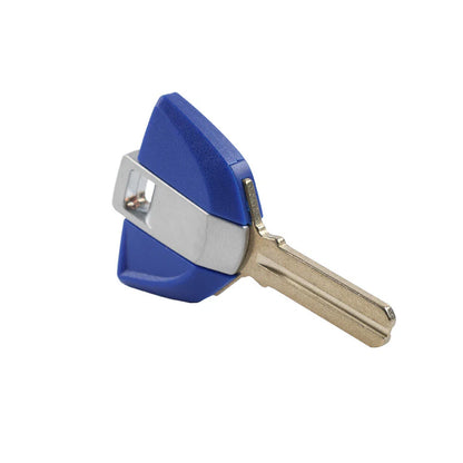 Blue Uncut Blade Key Replacement for BMW K1300R K1300S S1000RR K1200GT (2008-2016)