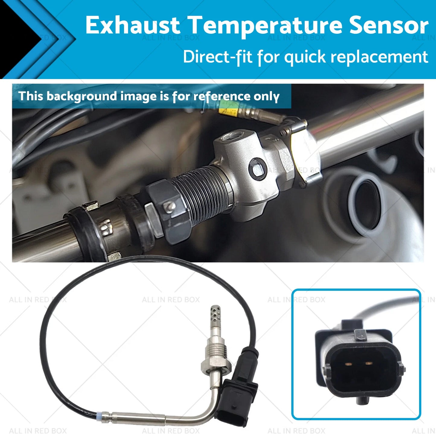 Exhaust Temp Sensor for Jeep Grand Cherokee WK 3.0L CRD (2011-2020)