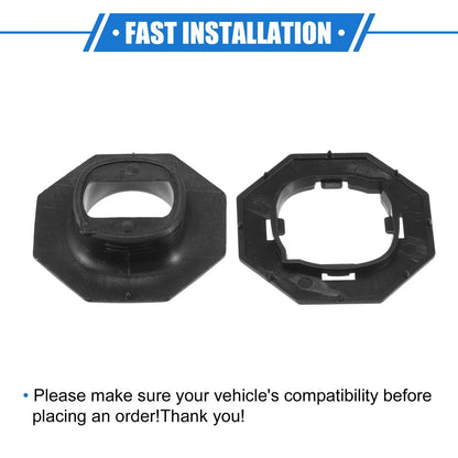 4pcs Car Holder Retainers for Lexus GS 2013-2019 Durable Plastic Black