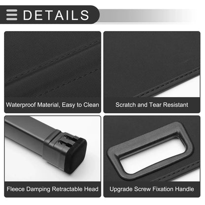 Retractable Cargo Cover for Lexus CT200h 2011-2017 Trunk Parcel Shelf Black