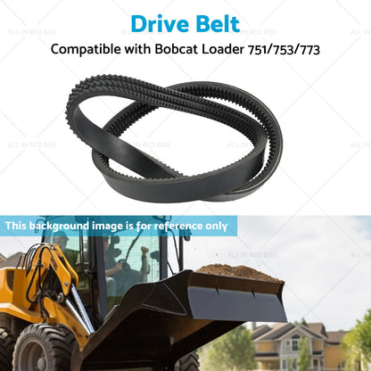 Hydraulic Pump & EPDM Drive Belt for Bobcat 430 435 751 753 773