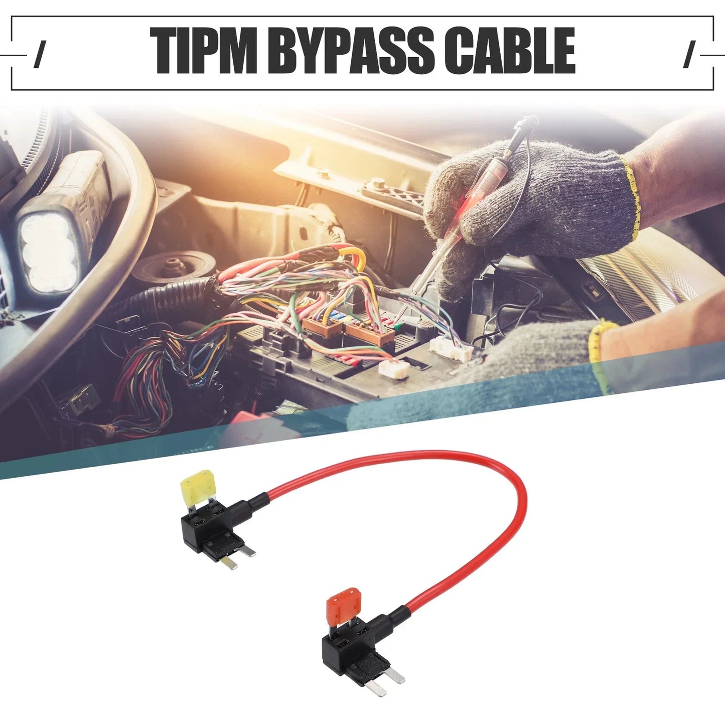 TIPM Bypass Cable Fuse Holder Adapter for Dodge Durango (2011-2023)