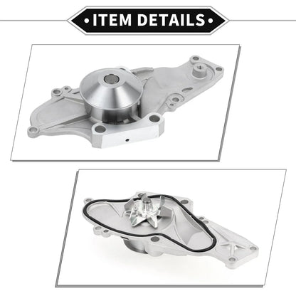 Water Pump for Honda Accord V6 3.0L 2003-2007 (2 x No.19200RDVJ01, 19200RCAA01)