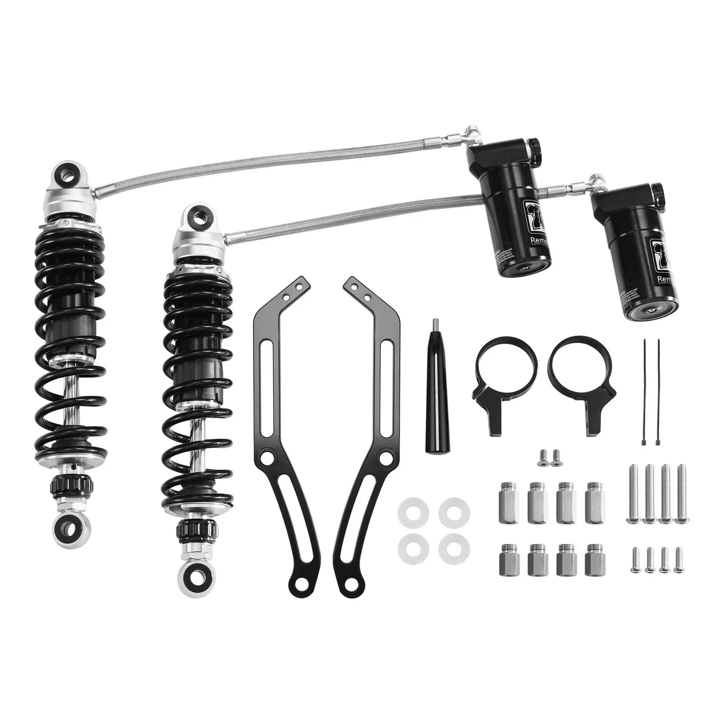 Remote Reservoir Rear Shocks for Harley CVO Street Glide (2023-2025)