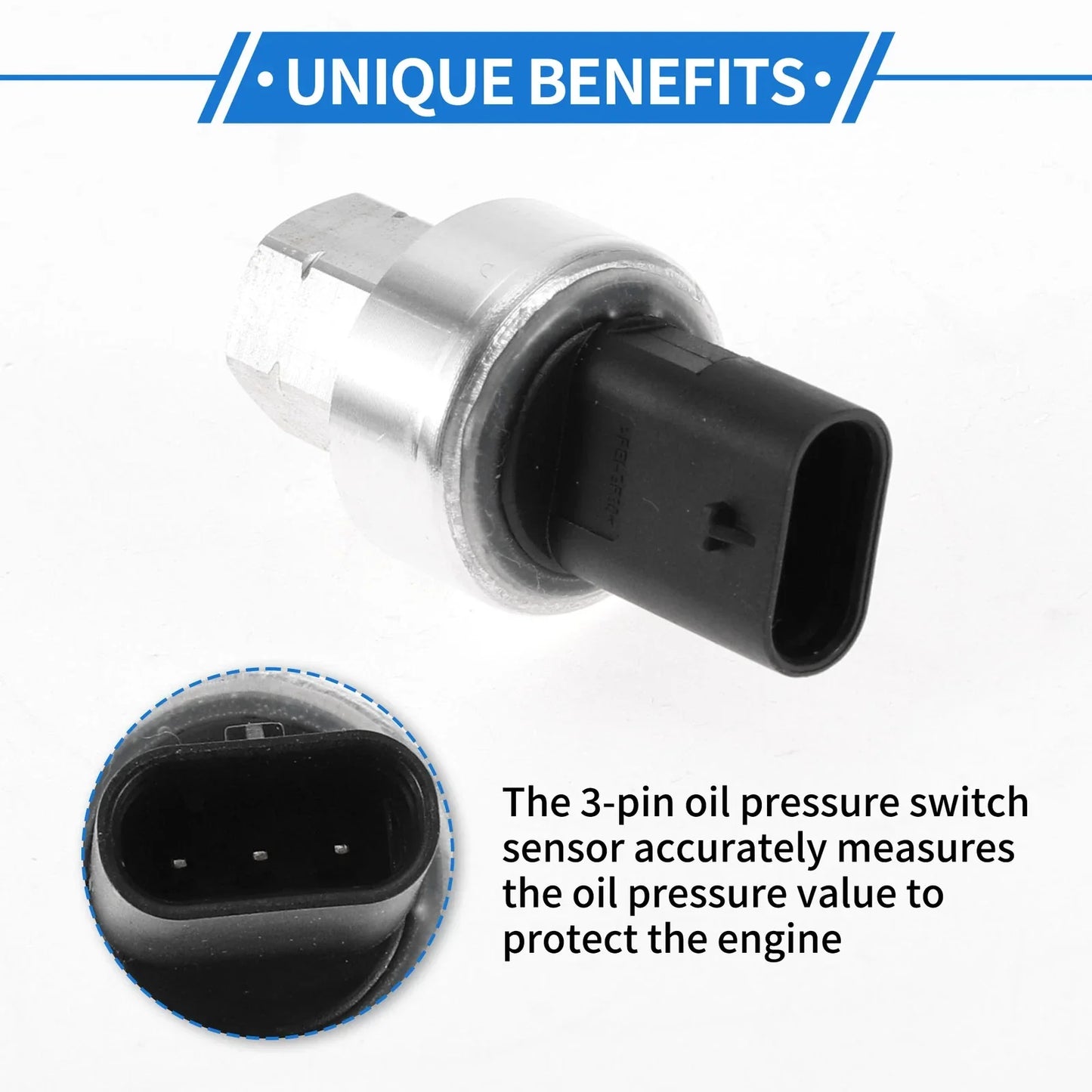 Engine Oil Pressure Sensor for Chrysler 200, Pacifica, Town & Country (2011-2017)