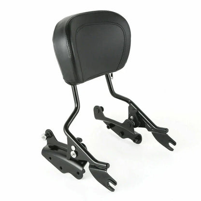 Sissy Bar Backrest & 4 Point Docking Hardware for Harley Road King (2009-2013)
