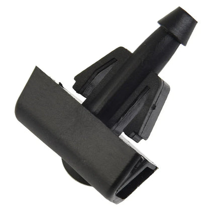 1pc Spray Nozzle Washer Wiper Black for Nissan Note