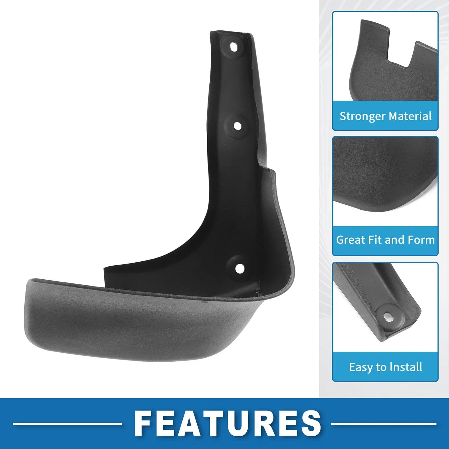 Front & Rear Mud Flap Splash Guards for Lexus RX330 (2004-2006)