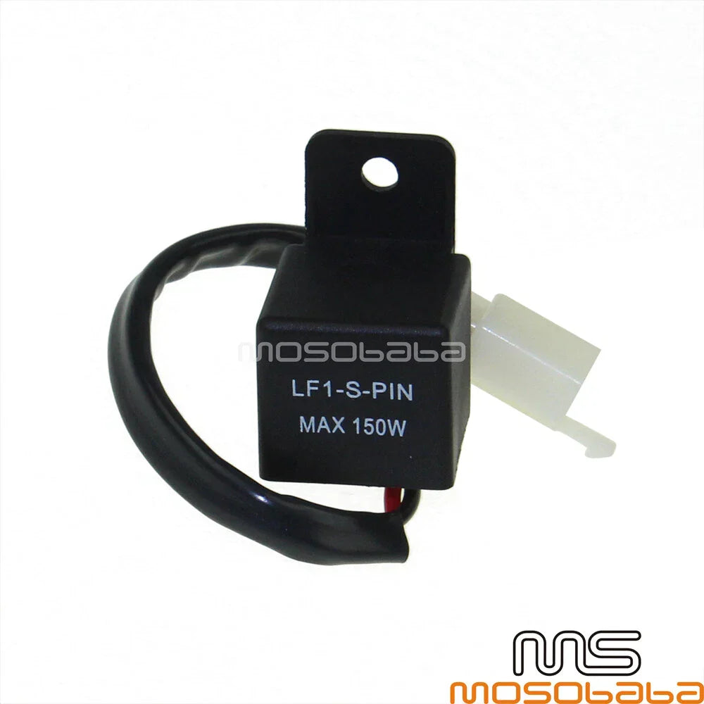 12V 2-Pin LED Flasher Relay for Honda, Harley, Suzuki, Yamaha