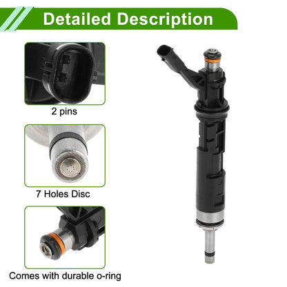 Fuel Injector for PORSCHE CAYMAN 2.0L (2017-2019) 1 x Black