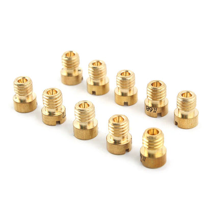 10x Main Jets Carburetor for PWK OKO CVK NSR KSR Injector Nozzle