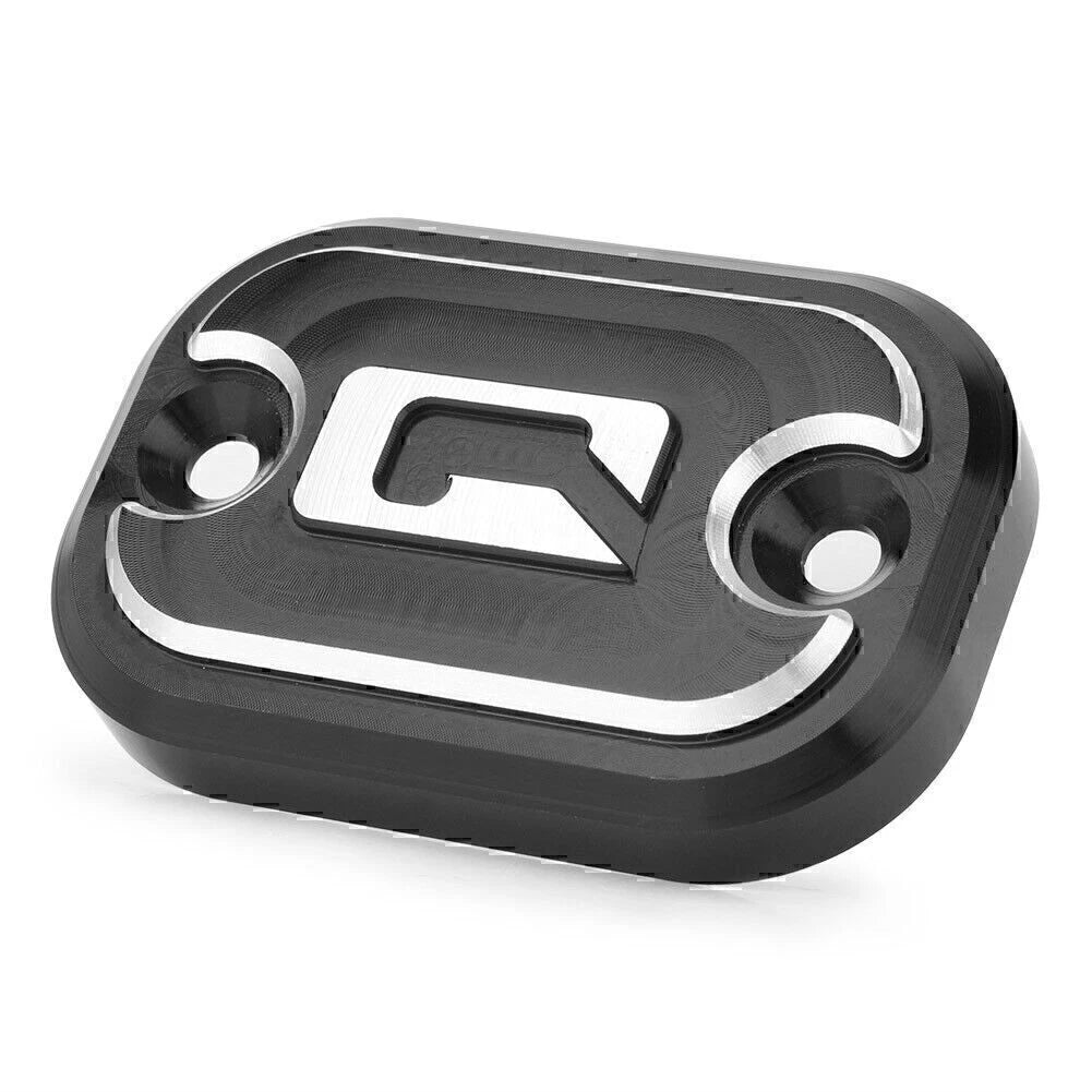 Black Front Brake Fluid Reservoir Cap Cover for YAMAHA QBIX 125 (2017-2018)