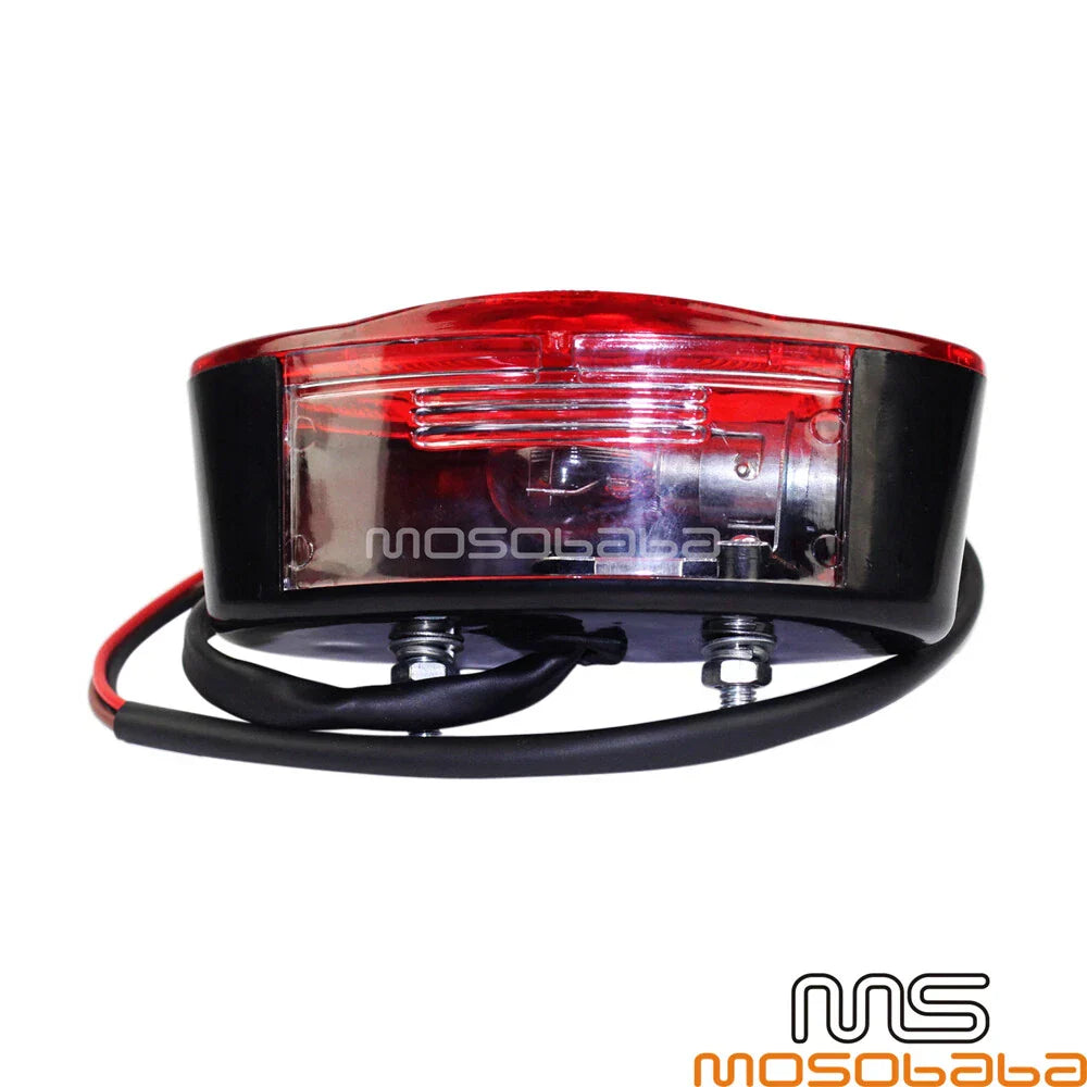 License Plate Bracket w/ Taillight for Harley Chopper Bobber