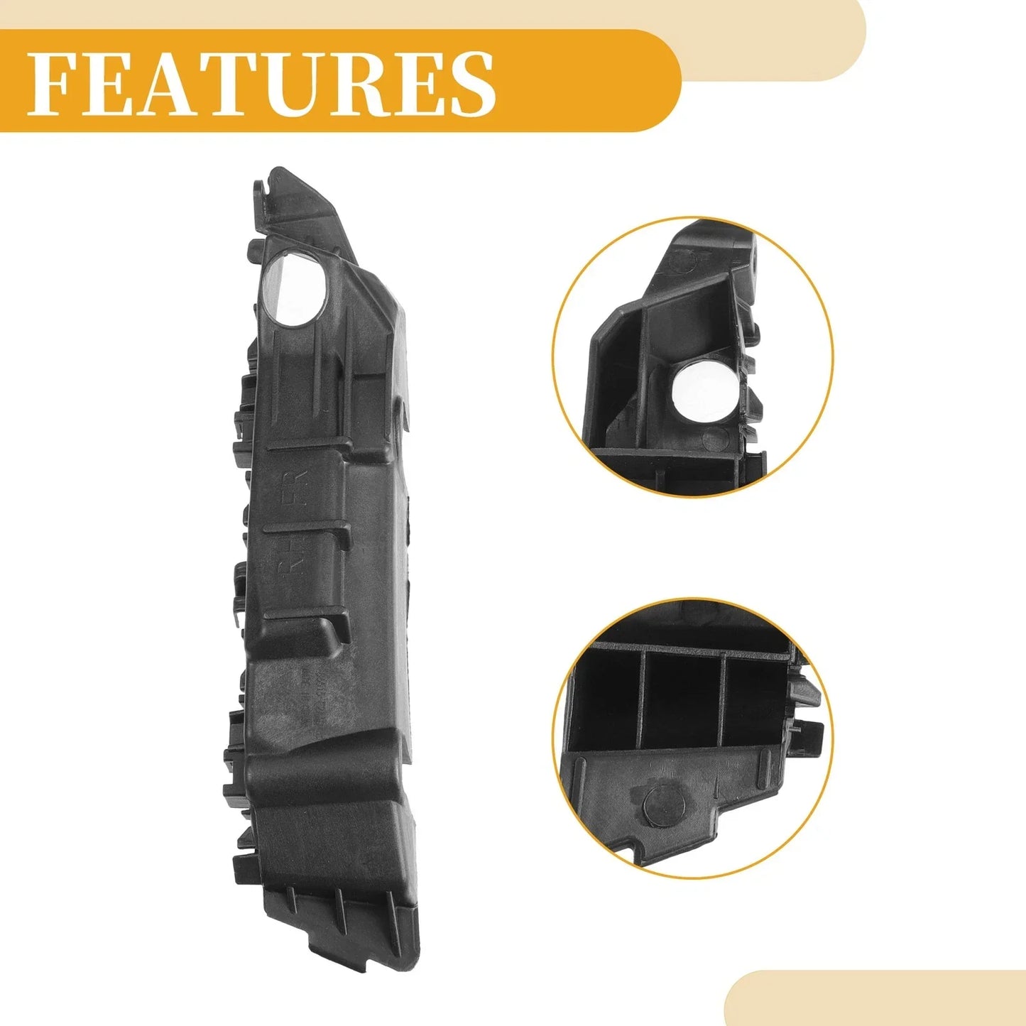RH Front Bumper Support Bracket for Hyundai Elantra (2019-2020) 1 x Pc