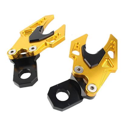 Aluminum Rear Fork Chain Adjuster for Honda CB650F (2014-2018) Gold
