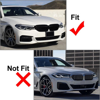 Front Bumper Splitter Lip Canard for BMW 5 Series G30 G31 M Sport (2017-2020)