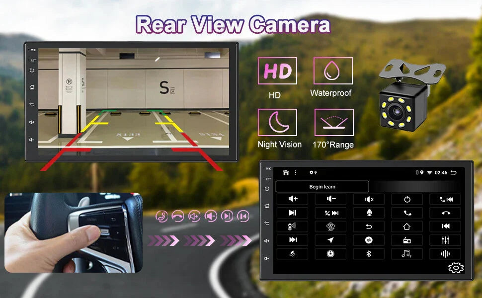 Camera Radio Upgrade Kit for Nissan Micra (2007-2010)