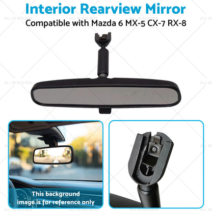 Interior Rearview Mirror for Mazda 6 MX-5 CX-7 RX-8 (2003-2013)