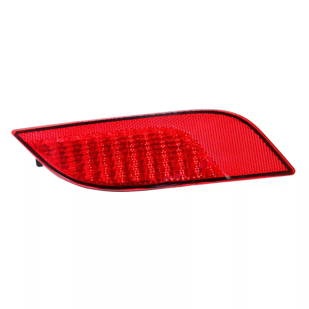 Red Rear Bumper Reflectors  for Jeep Compass (2017-2021)