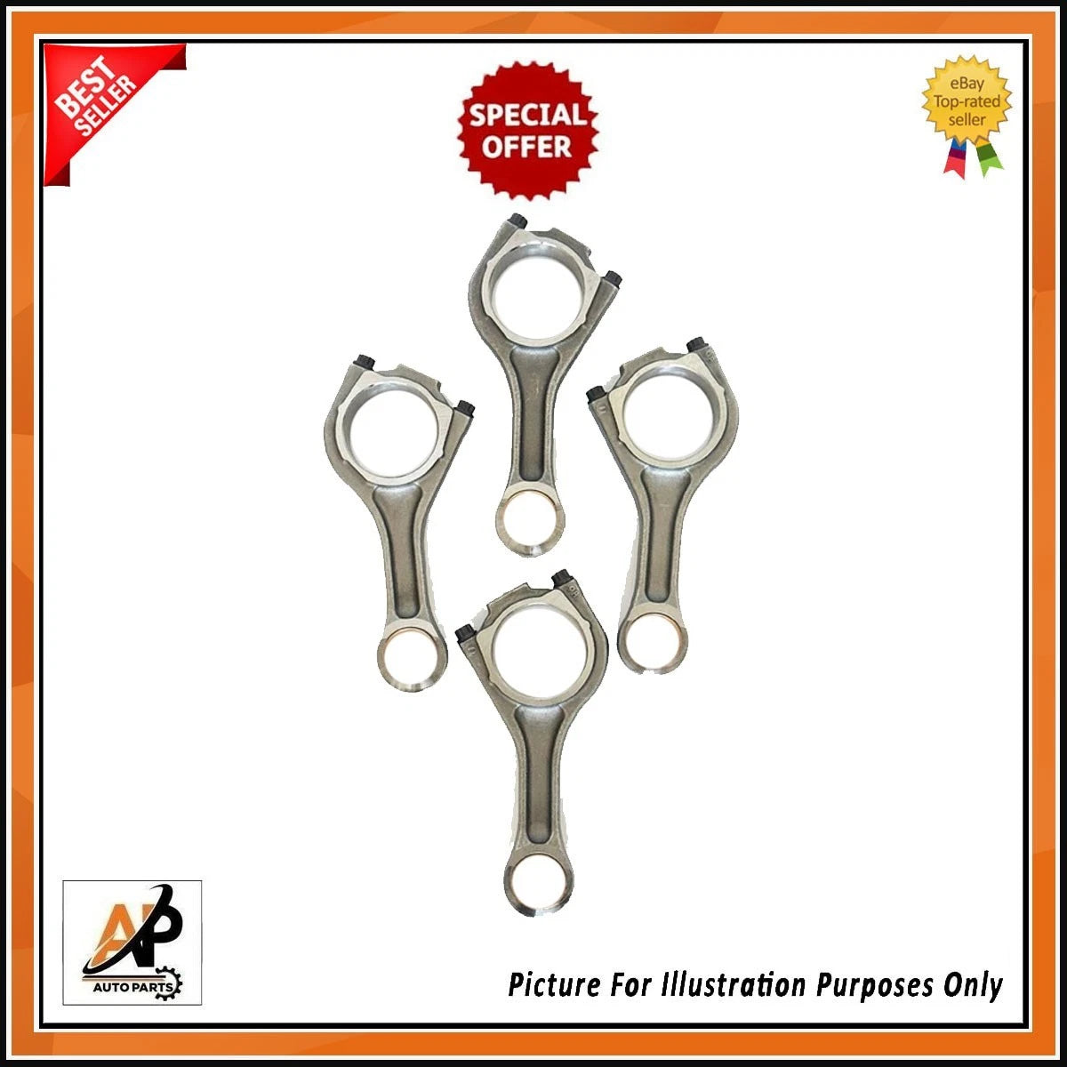 Engine Rebuild Kit Forged Crankshaft for Land Rover Jaguar 204DTA 2.0D ()