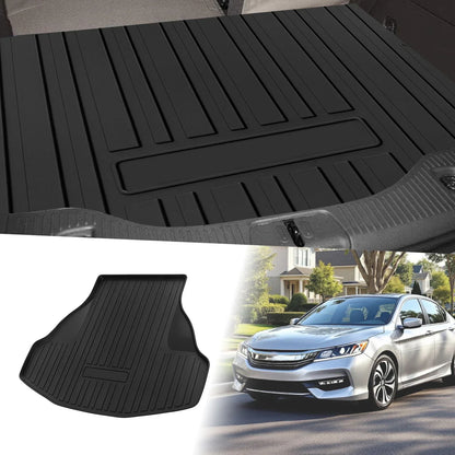 Flat Face Cargo Liner Rear Trunk Mat for Honda Accord (2013-2017) 1 x TPE